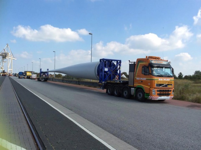 Wind turbine transport